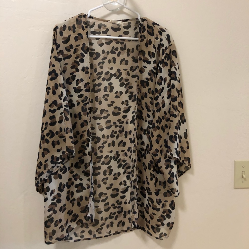 Leopard kimono